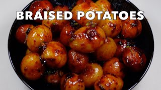 Braised Baby Potatoes | Easy And Delicious Potato Recipe