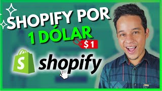 SHOPIFY POR 1 DÓLAR | Crie sua Loja Shopify pagando 1 dólar no mês