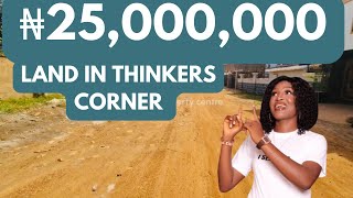 Invest in Estate Buy and Build ₦25M land in Thinkers corner Enugu