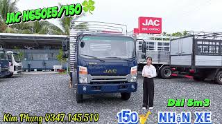 Xe JAC N650E5 khuyến mãi 25 triệu// 100% trước bạ/// trả trước từ 150tr nhận xe