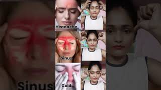 Antiaging glowing skin for yoga #reduse for headache, sinus, cold #viralvideo #faceyoga #faceexercis