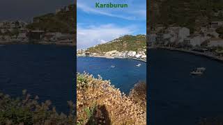 Karaburun merkeze kuş bakışı