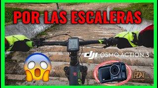 MTB - SENDEROS Y ESCALERAS XC, DJI OSMO ACTION