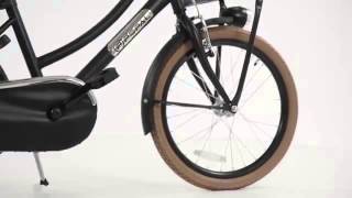 Transportfiets Popal Daily Dutch 20 & 22 & 24 & 26 inch Mat Zwart