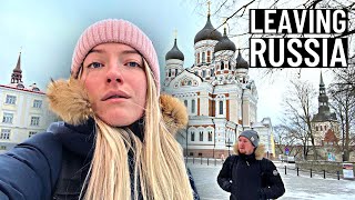 We left Russia. (Long journey!)