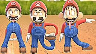 Alphabet with Mario broken bones All Parts (A - Z)