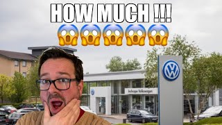 Reacting To My VW Service Bill