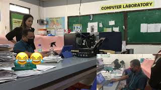 BROKEN LAPTOP SCREEN PRANK 2 (Pranking my Co-teacher😂) #brokenlaptopprank | TEACHER ARCI_14