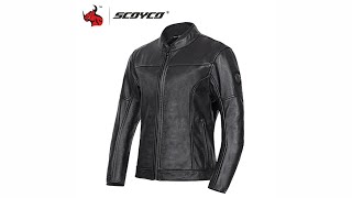 Review Motorcycle Jacket Women Leather Moto Jackets Jaqueta Motociclista 2024