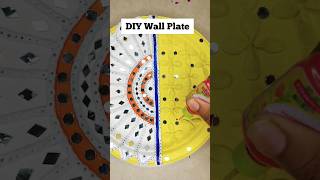 महंगी wall plates सस्ते में part 2 #diy #art #wallplate #shorts