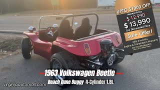 For Sale: 🌴1963 Volkswagen Beetle Beach Dune Buggy 🏖️ Vintage Classic Vibes in this Gem 😎