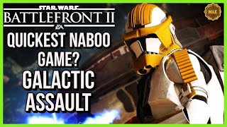 Quickest first phase Star Wars Battlefront 2 (Naboo)