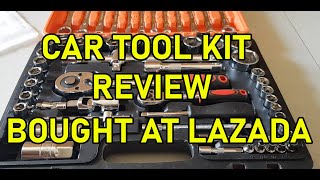 Car tool kit review bought at Lazada.