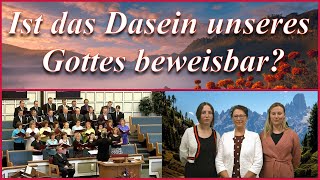 Ist das Dasein unseres Gottes beweisbar? - Gemeinde Gottes Edmonton - 20240428