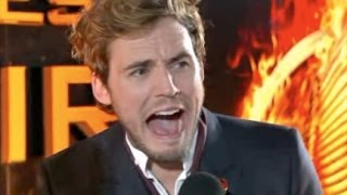 Sam Claflin Interview at Catching Fire UK Premiere