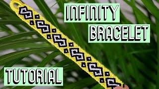 INFINITY BRACELET TUTORIAL  [CC] || Friendship Bracelets