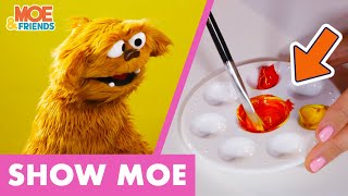 SHOW MOE | Mixing Orange Paint | Collab with @musicwithmichal