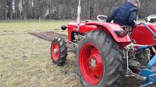 5th March 2023,classic tractors ploughing  day at ingham  suffolk