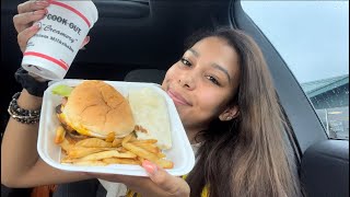 GRAB A BITE WITH ME AT COOK OUT❗️❗️