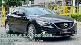 Mazda 6 2.0 Premium 2015 | Mẫu Sedan D Giá Dễ Tiếp Cận | Chỉ 4 Đồng