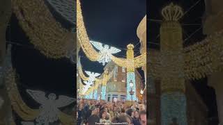 Malaga Andalucia Christmas lights 2023