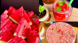 Watermeloen Juice / Refreshing Summer Drink / watermelon Milkshake Recipe/ Ifthar Drink