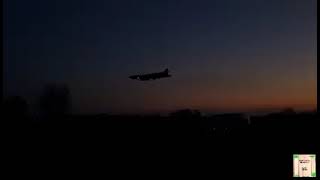 United States Air Force B-52H landing this evening 07-03-2022