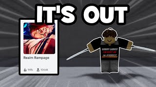 Realm Rampage IS OUT!! | Roblox Realm Rampage