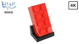 LEGO Promotional 5006085 Buildable 2x4 Red Brick - Lego Speed Build 4K