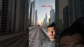 Dubai view nice na #youtubeshorts #dubaicity #dubai #dubailife #dubailifestyle #train #ride #vlog