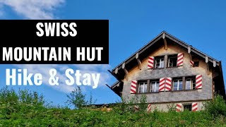 Everything you need to know about Lidernen Mountain Hut in #switzerland #hut #unique #travelvlog