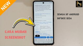 √ 2 CARA SCREENSHOT INFINIX DENGAN MUDAH