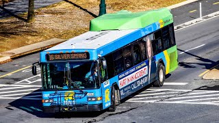 The Speedster!!! Montgomery County Transit Ride On 2009 Low Floor Gillig Hybrid #5322