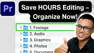 Organize Your Files Like a Pro: 8 Simple Steps for Video Editing in Adobe Premiere Pro