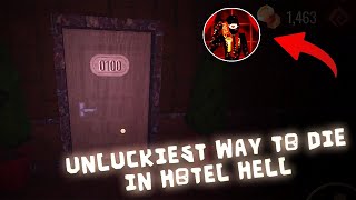 Unluckiest Way To Die in Hotel Hell Door 100 | Roblox Doors Hotel Hell Gameplay Ending