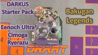 Bakugan Legends Full Darkus Starter Pack!? Eenoch Ultra - Ryerazu - Cimoga