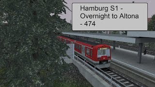 Train Simulator 18 - Hamburg S1 - Overnight to Altona - 474