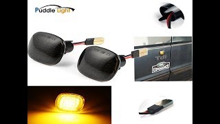 2x Led Dynamic Turn Signal Lamp Side Marker Light For SKODA Fabia