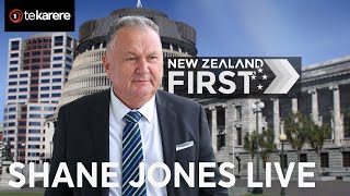 Kōrero pāremata me Matua Shane Jones