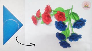 How To Make Paper Rose Flower 🌹| DIY Paper Rose | Paper Flower Ideas | Paper Craft |