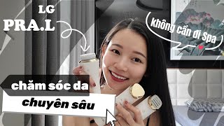 CHĂM SÓC DA CHUYÊN SÂU TẠI NHÀ VỚI LG PRA.L | Beauty tips | MIMI OFFICIAL