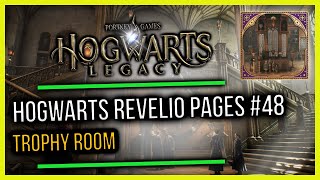 Hogwarts Castle Field Guide Revelio Pages #48 Trophy Room