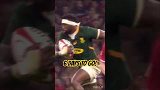 Siya Kolisi makes it 6 days to go! Who are you supporting at the Rugby World Cup? #rugby #springboks