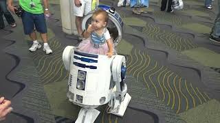 Little Girl Inside R2-D2 CVI