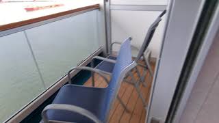 View of Carnival Dream Balcony Cabin 9468