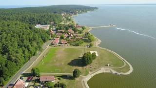 Virš Lietuvos: Kuršių nerija iš oro. Curonian spit - Kurische Nehrung from above 4k drone Lithuania