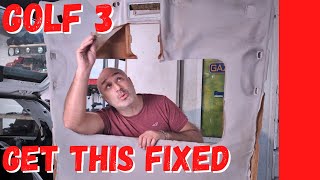 How To Remove Your Golf 3 Headliner