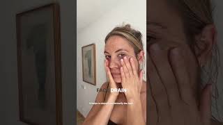 Lymphatic drain, facial massage