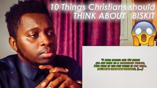 10 Things Christians should THINK ABOUT   BISKIT Reaction Video