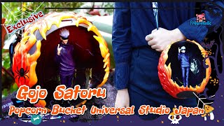 [Figureholic]4k* Gojo Satoru Popcorn Bucket Universal Studio Japan Exclusive Jujutsu Kaisen [EN sub]